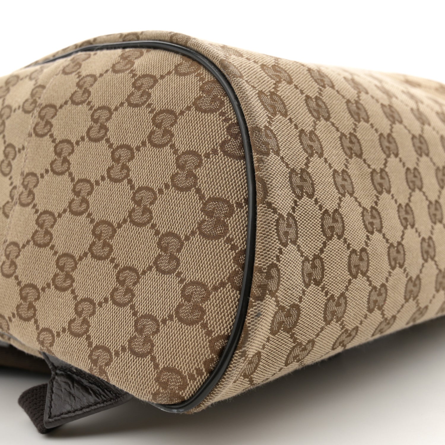 Gucci Monogram Travel Backpack Dark Brown 9 of 12
