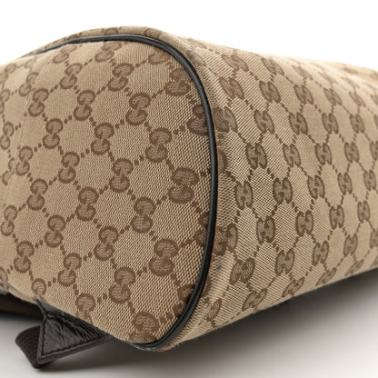 Gucci Monogram Travel Backpack Dark Brown 9 of 12