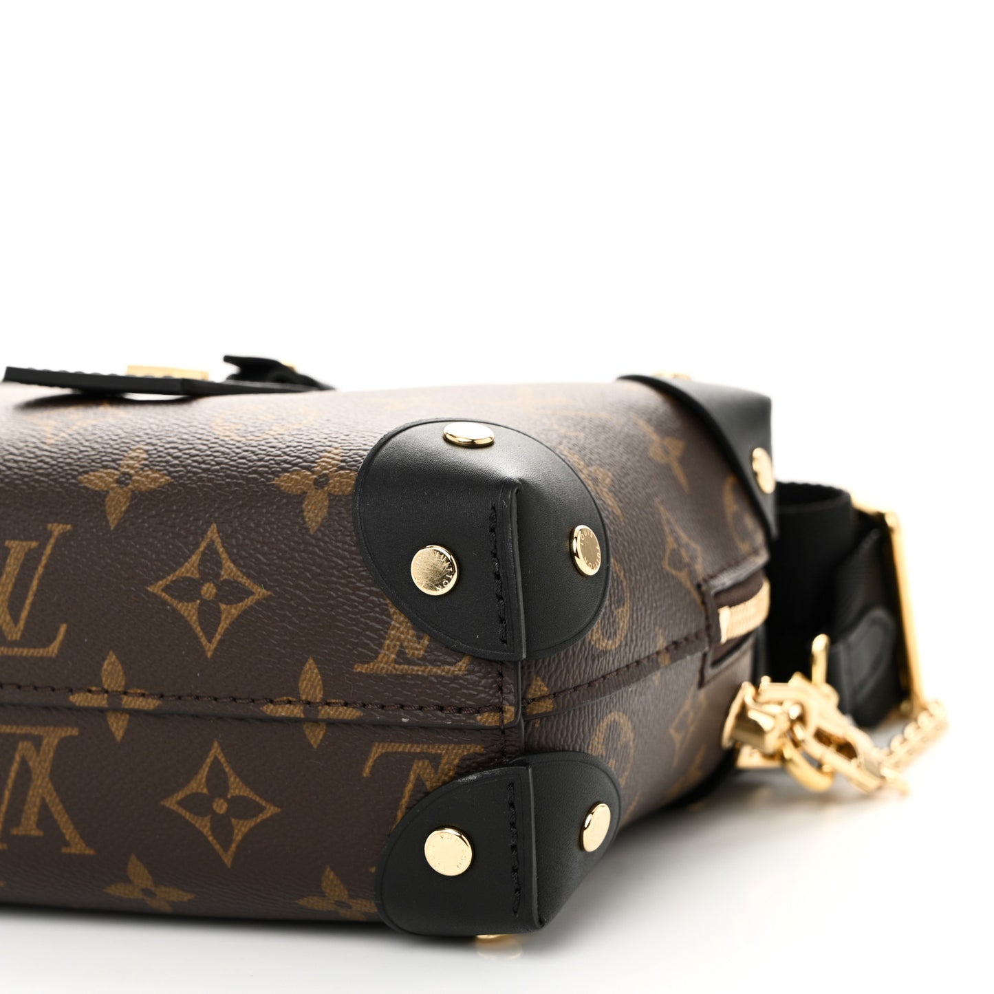 Monogram Petite Malle Souple Black