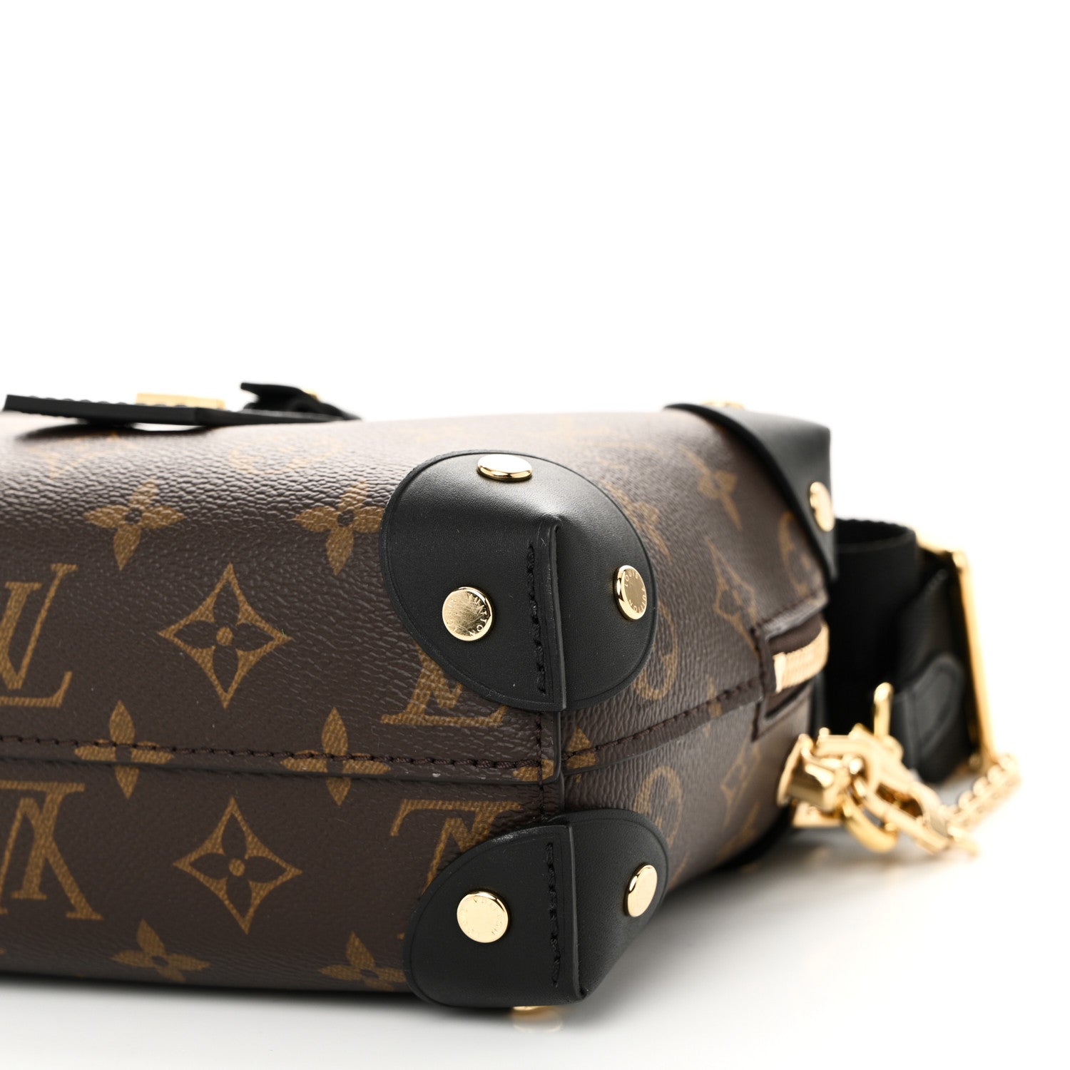 Louis Vuitton Monogram Petite Malle Souple Black 9 of 9