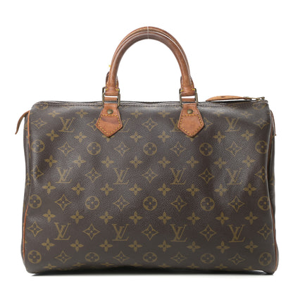 Louis Vuitton Monogram Speedy 35 1 of 20