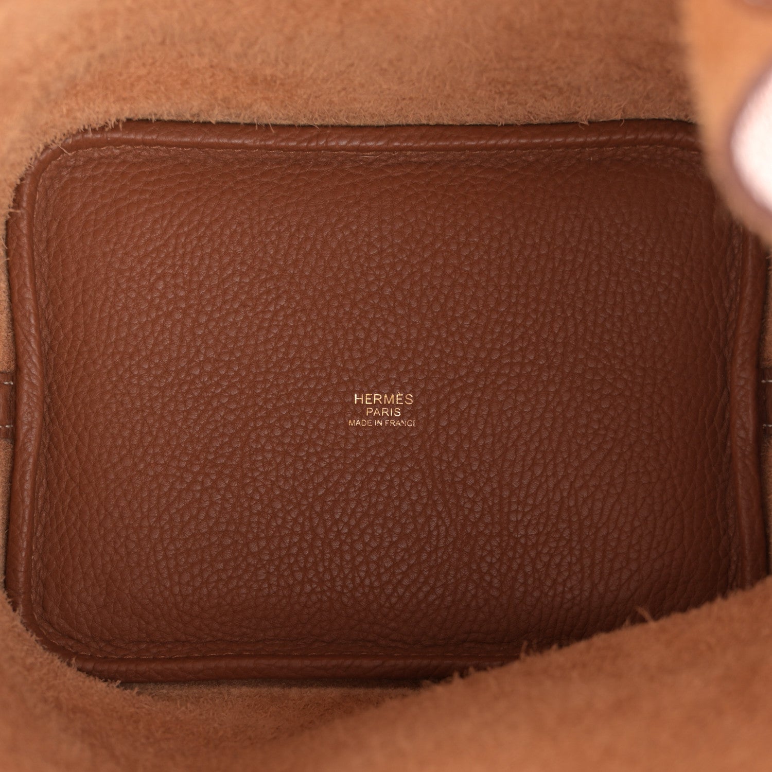 Hermes Taurillon Clemence Picotin Lock 18 PM Gold 5 of 12