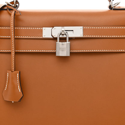 Hermes Veau Butler Kelly Sellier 28 Naturel Sable 8 of 11