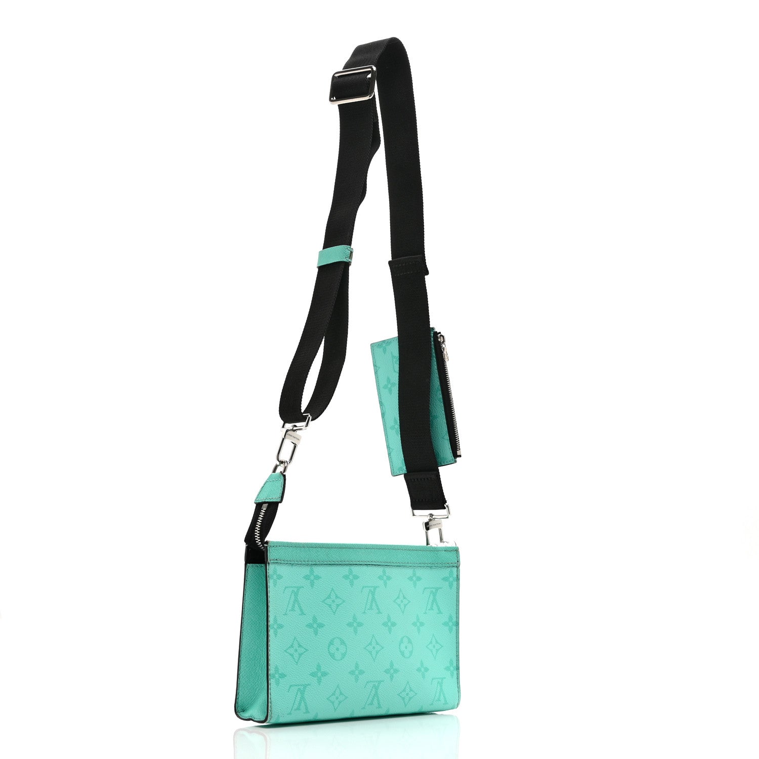 Louis Vuitton Monogram Gaston Wearable Wallet Miami Green 3 of 9