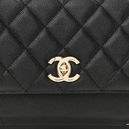 Chanel Caviar Quilted Medium Business Affinity Flap Black 8 of 11