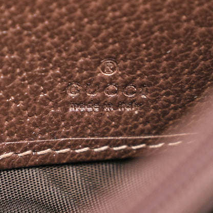 Gucci GG Supreme Monogram Web Ophidia Wallet On Chain Brown 6 of 11