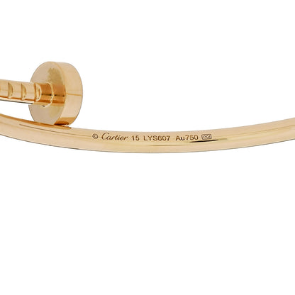Cartier 18K Yellow Gold Small Juste Un Clou Bracelet 15 4 of 4