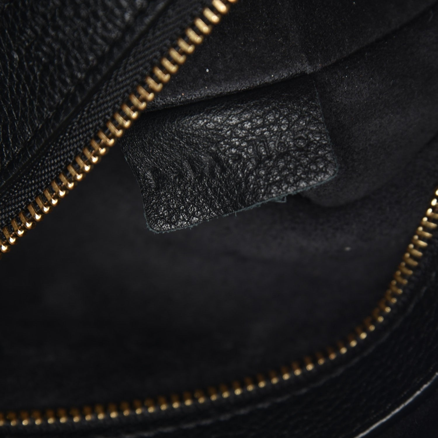 Celine Soft Grained Calfskin Small Belt Cabas Phantom Black 8 of 8