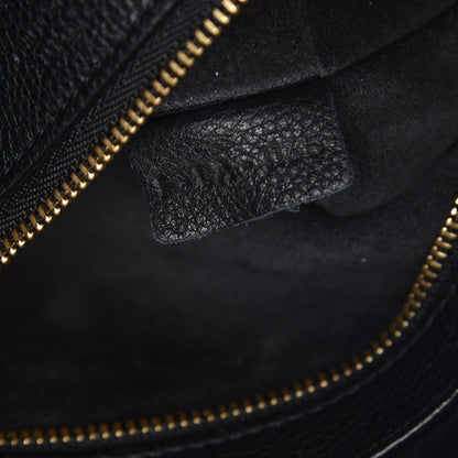 Celine Soft Grained Calfskin Small Belt Cabas Phantom Black 8 of 8