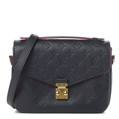 Louis Vuitton Empreinte Pochette Metis Marine Rouge 1 of 15