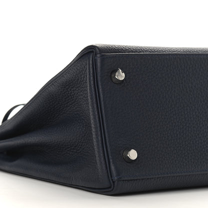 Hermes Togo Kelly Retourne 28 Bleu Nuit 9 of 10