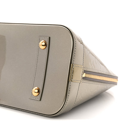 Louis Vuitton Vernis Alma PM Gris Art Deco 9 of 9