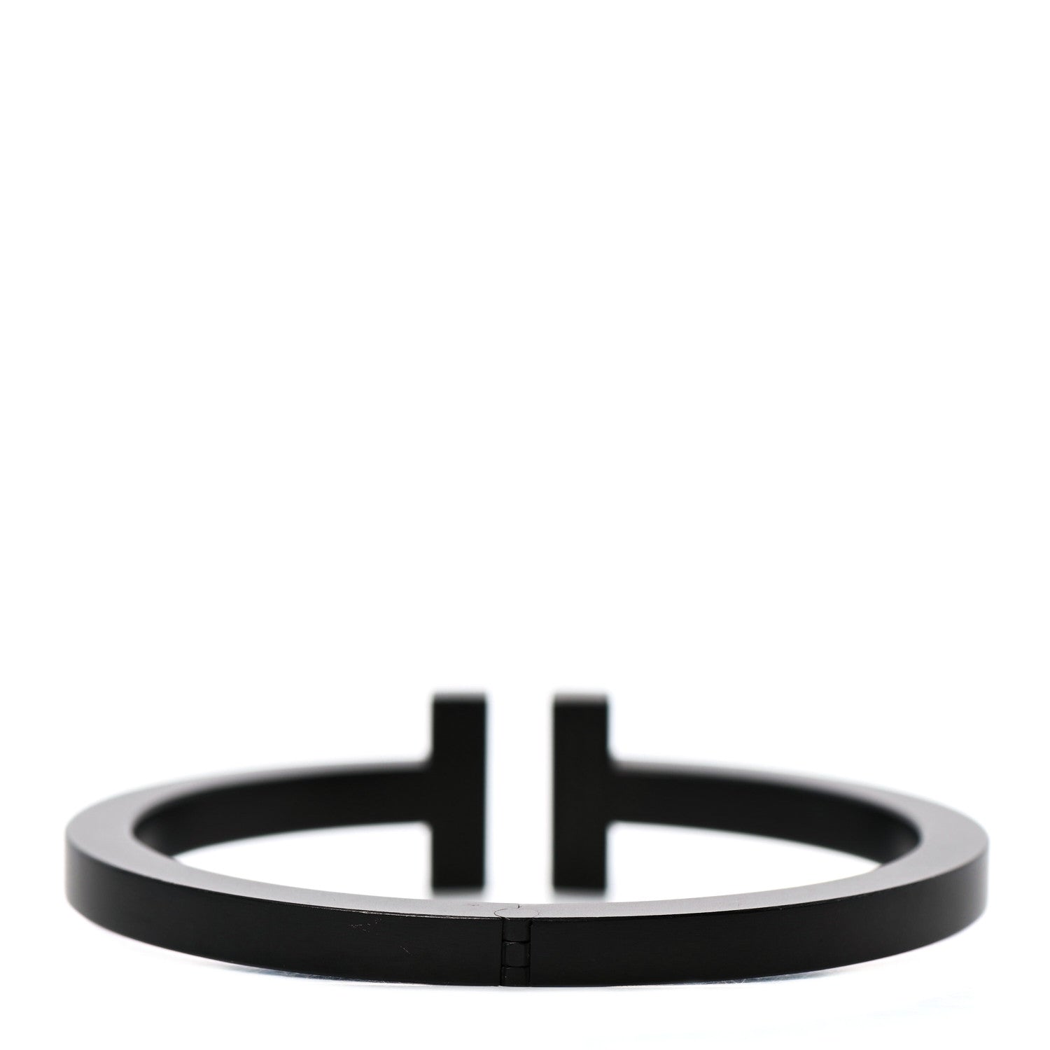 Tiffany Black-Coated Stainless Steel T Square Bracelet 3 of 6
