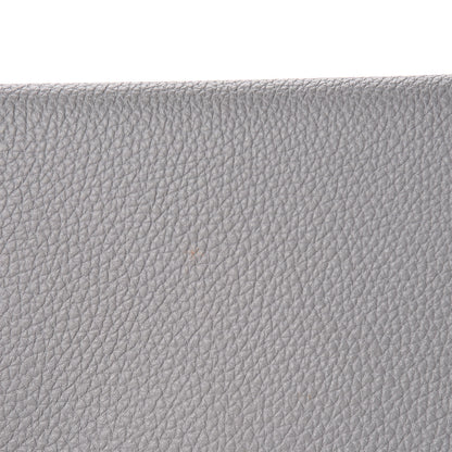 Hermes Togo Dogon Compact Wallet Bleu Glacier 9 of 10