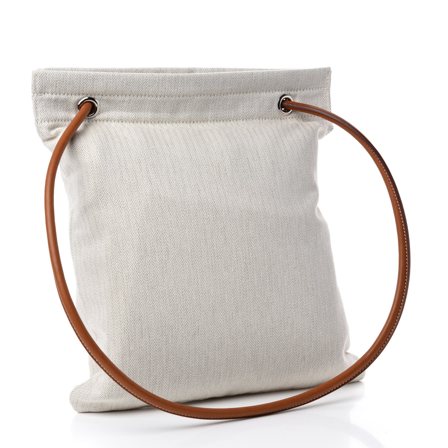 Hermes Canvas Swift Aline Grooming Bag Gold 3 of 9