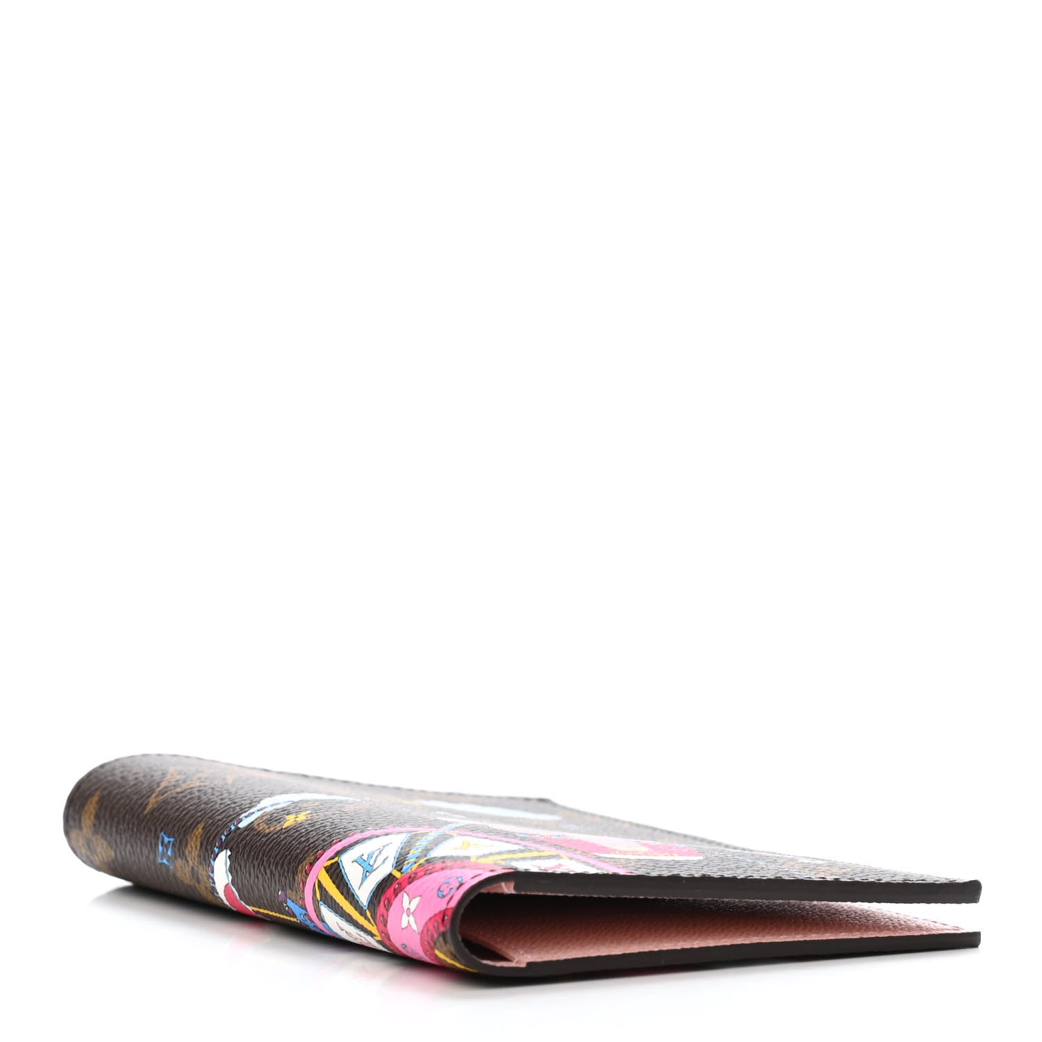 Louis Vuitton Monogram 2020 Christmas Animation Big Wheel Passport Cover Rose Ballerine 3 of 4