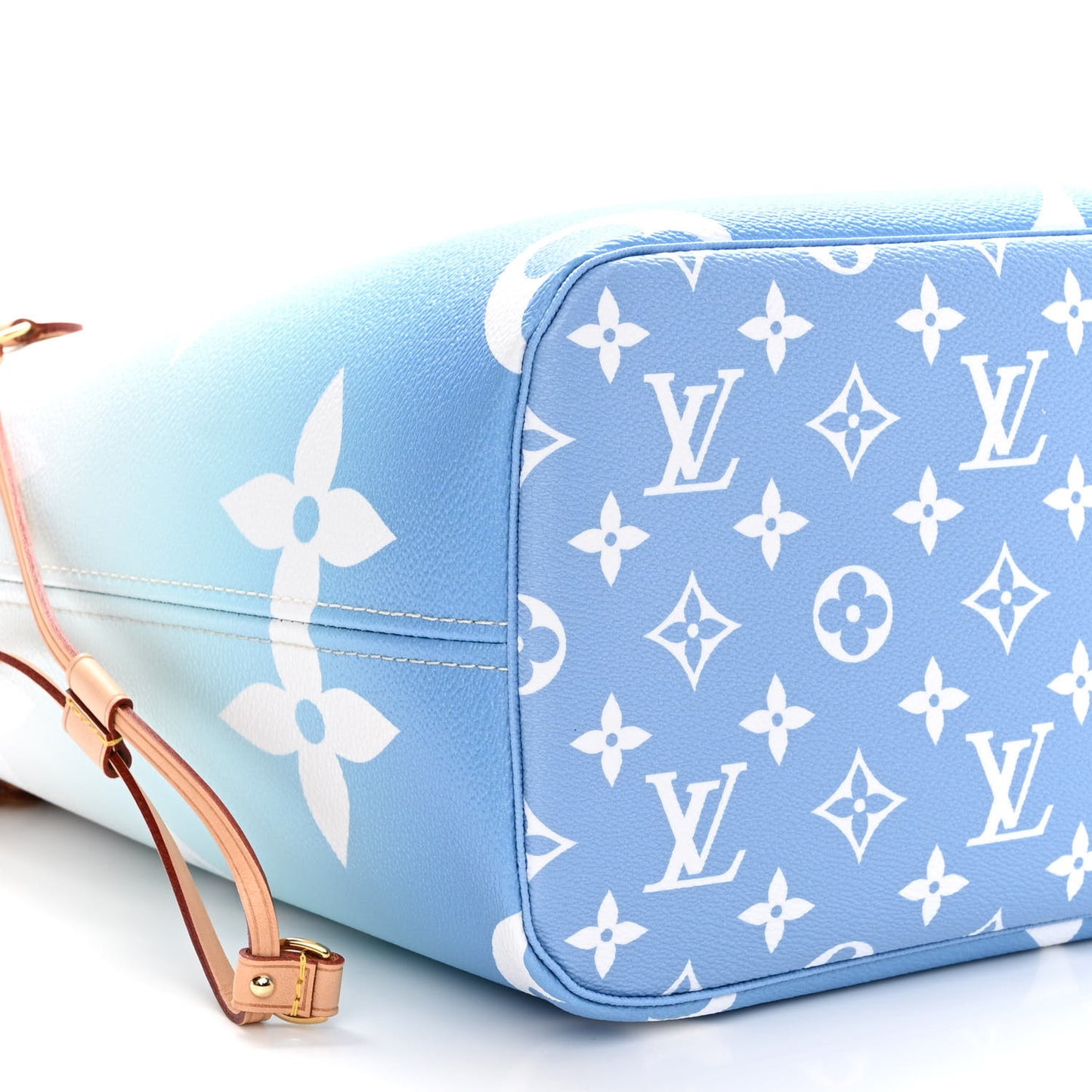 Monogram Giant By The Pool Neverfull MM Blue