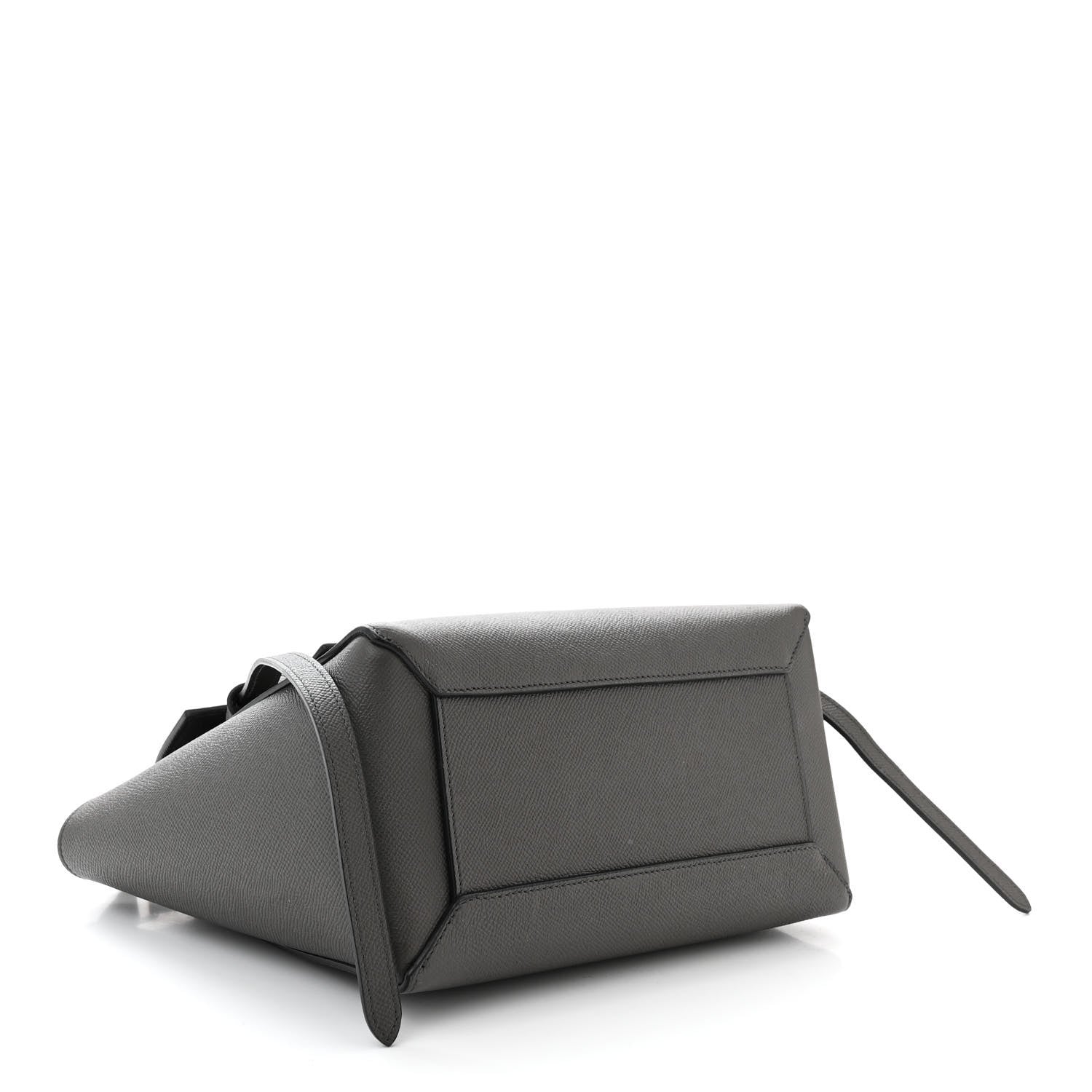 Celine Grained Calfskin Micro Belt Bag Grey 4 of 12