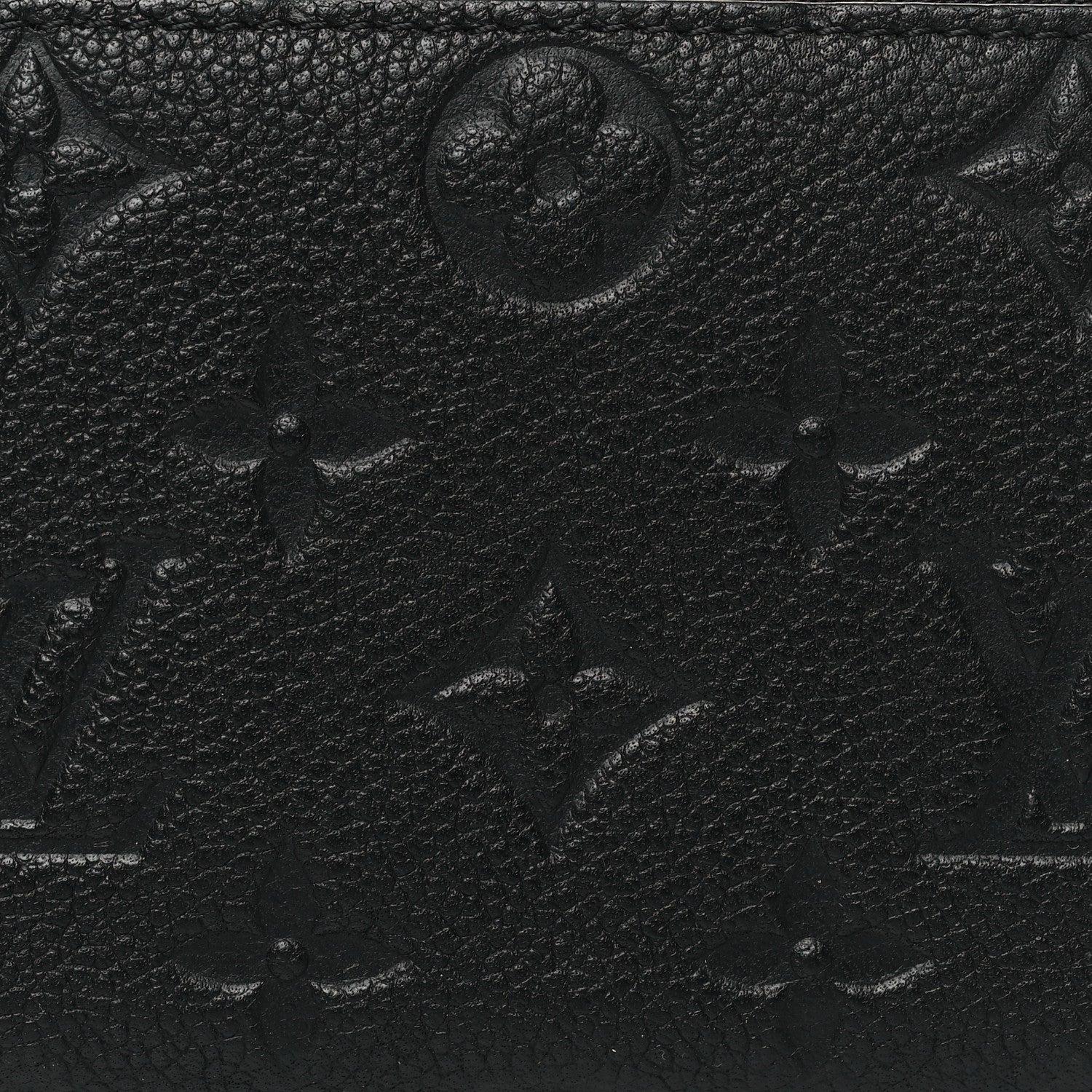 Louis Vuitton Empreinte Clemence Wallet Black 7 of 7
