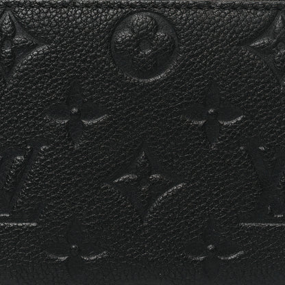 Louis Vuitton Empreinte Clemence Wallet Black 7 of 7