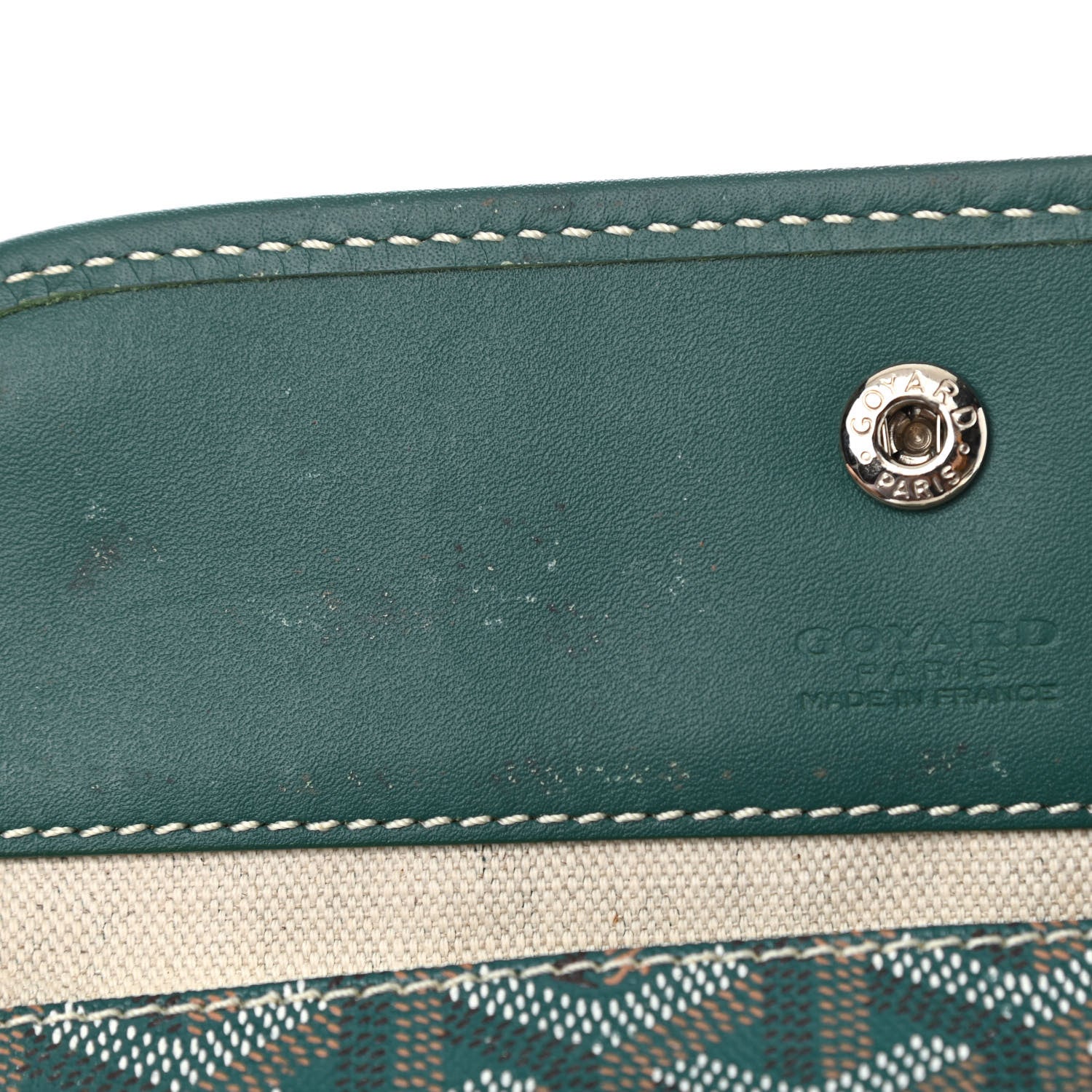 Goyard Goyardine Saint Louis GM Green 10 of 10