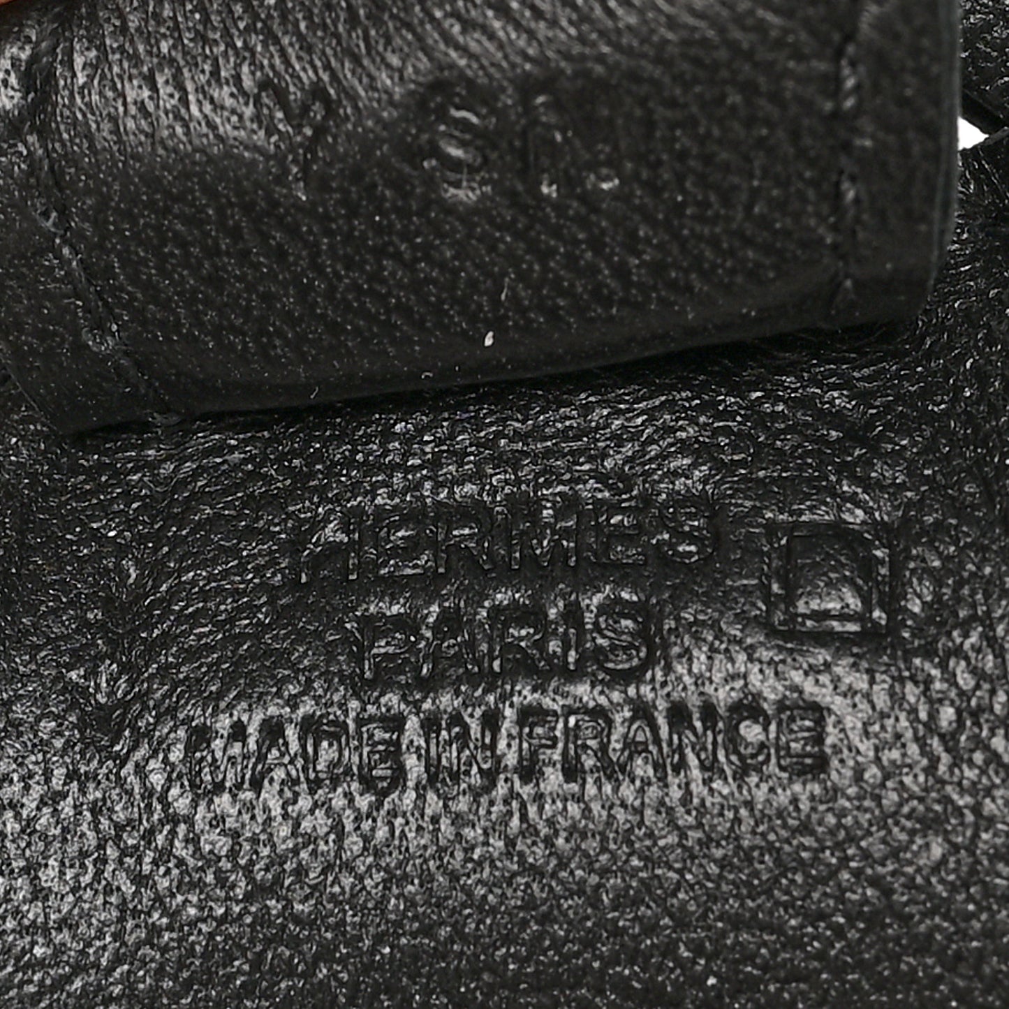 Milo Lambskin Matte Alligator Touch Grigri Rodeo Horse Bag Charm PM So Black