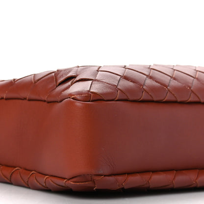 Bottega Veneta Nappa Intrecciato Briefcase Rust 9 of 10