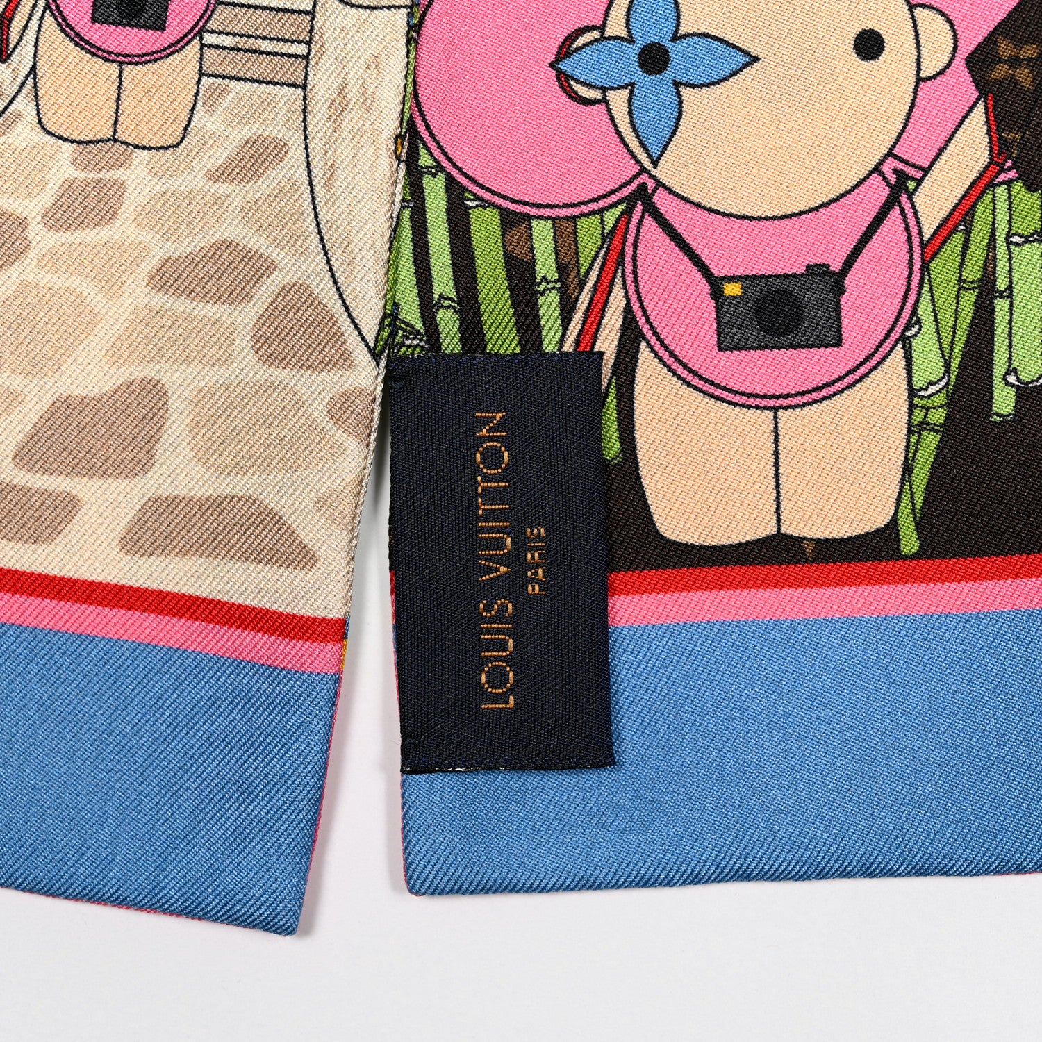 Louis Vuitton Silk Monogram 2021 Christmas Animation China Bandeau 5 of 5