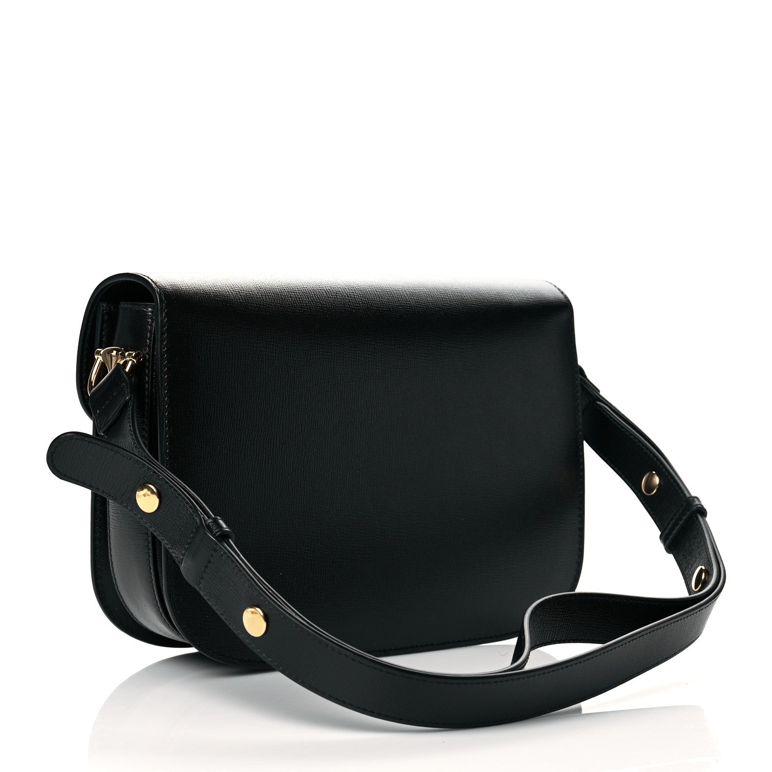 Gucci Azalea Calfskin Horsebit 1955 Shoulder Bag Black 3 of 11