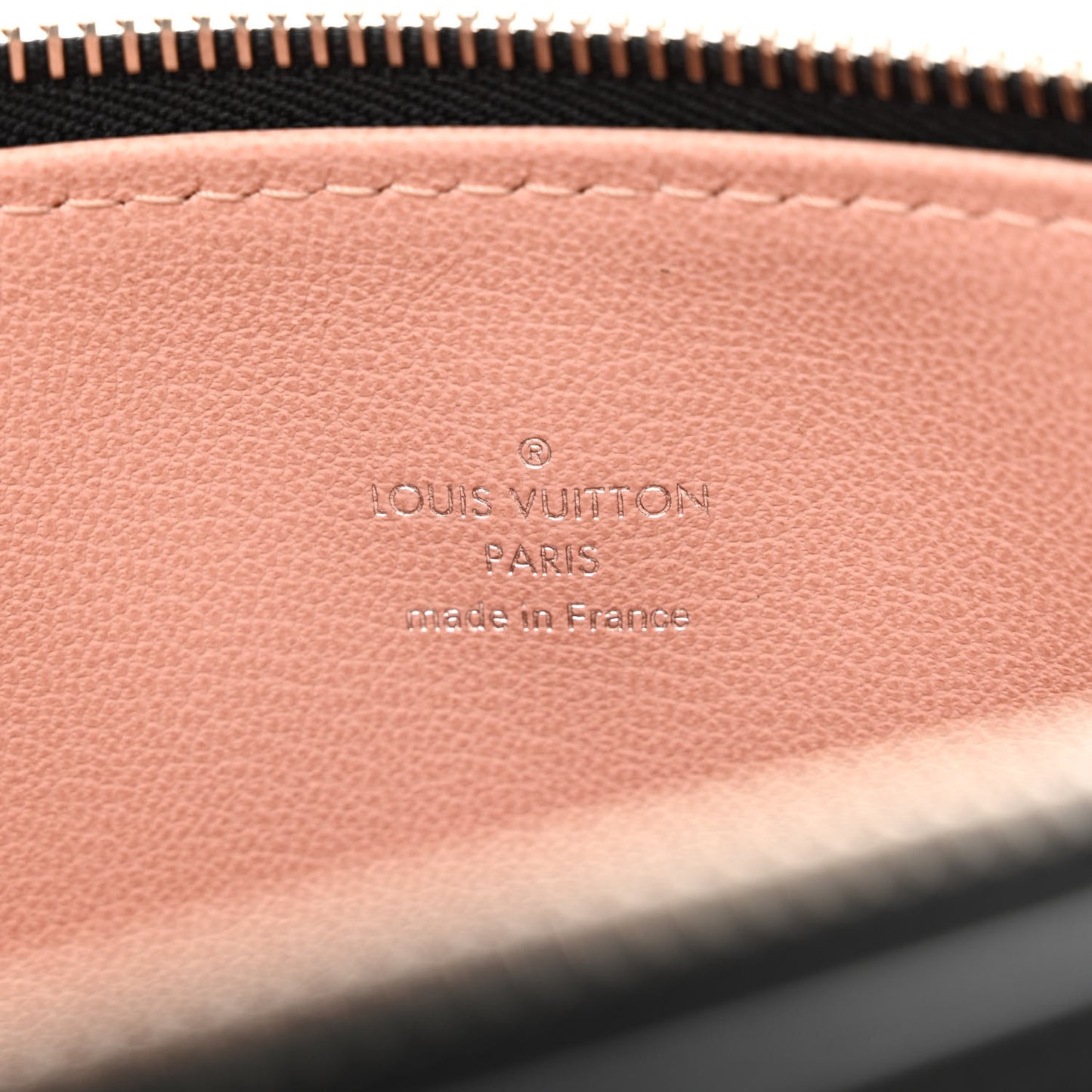 Lambskin Embossed Monogram Coussin PM Black