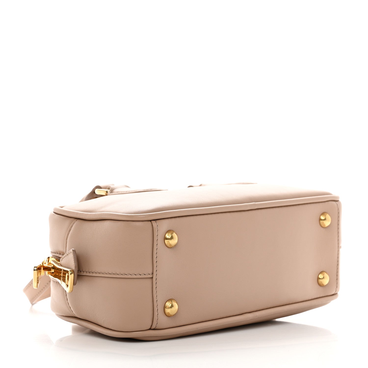 Miu Miu Calfskin Regular Arcadie Top Handle Bag Cameo 4 of 10