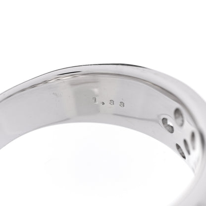 Parker & West by FASHIONPHILE 18K White Gold Diamond 1.33ct Half Band Ring  54 7 5 of 5