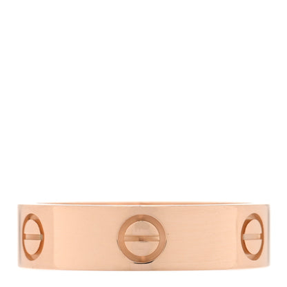 Cartier 18K Pink Gold 5.5mm LOVE Ring 60 9 3 of 5