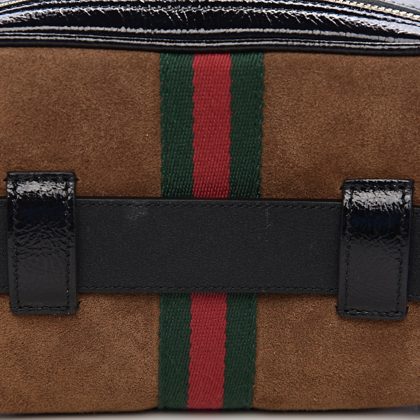 Suede Small Ophidia Belt Bag 75 30 Brown