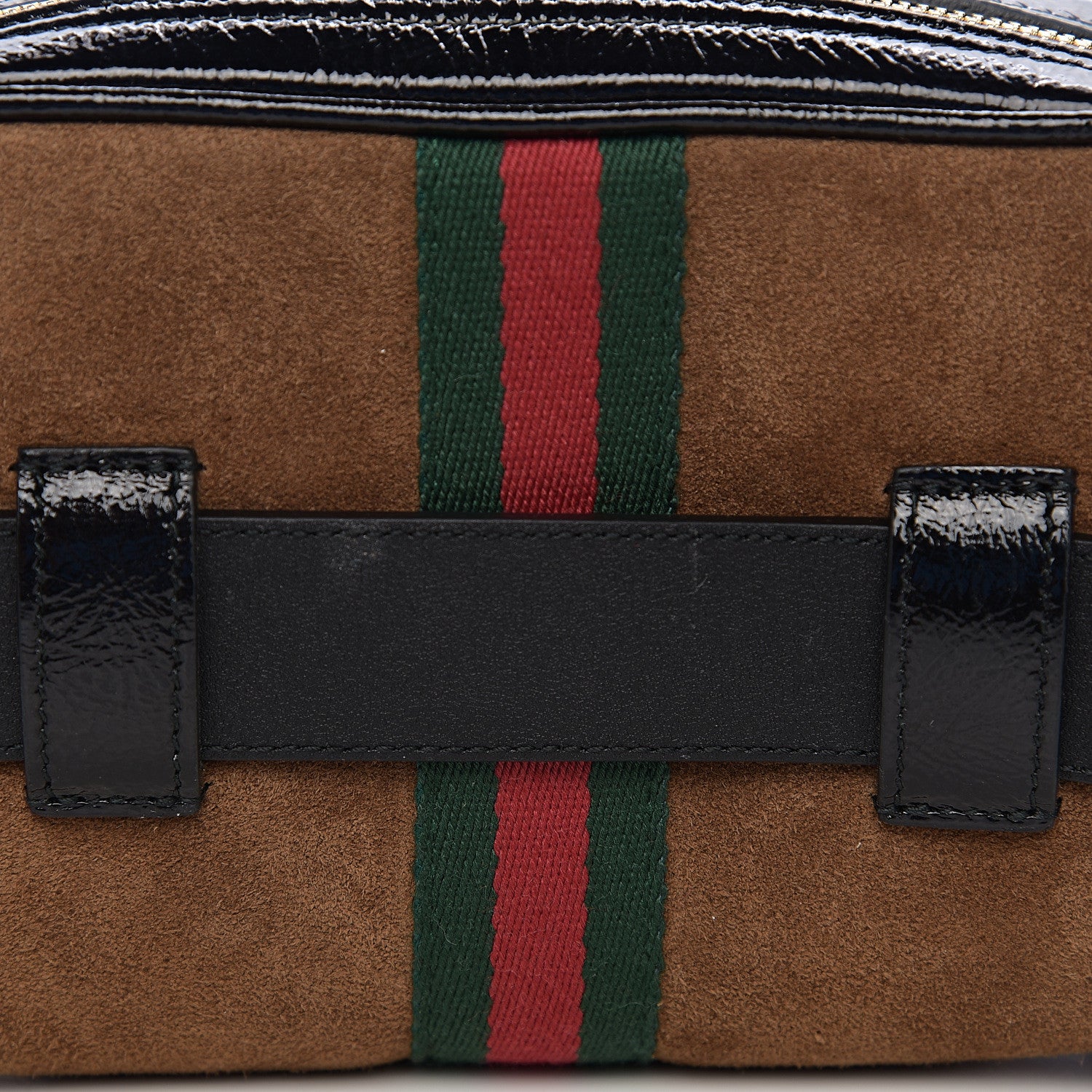 Gucci Suede Small Ophidia Belt Bag 75 30 Brown 8 of 10
