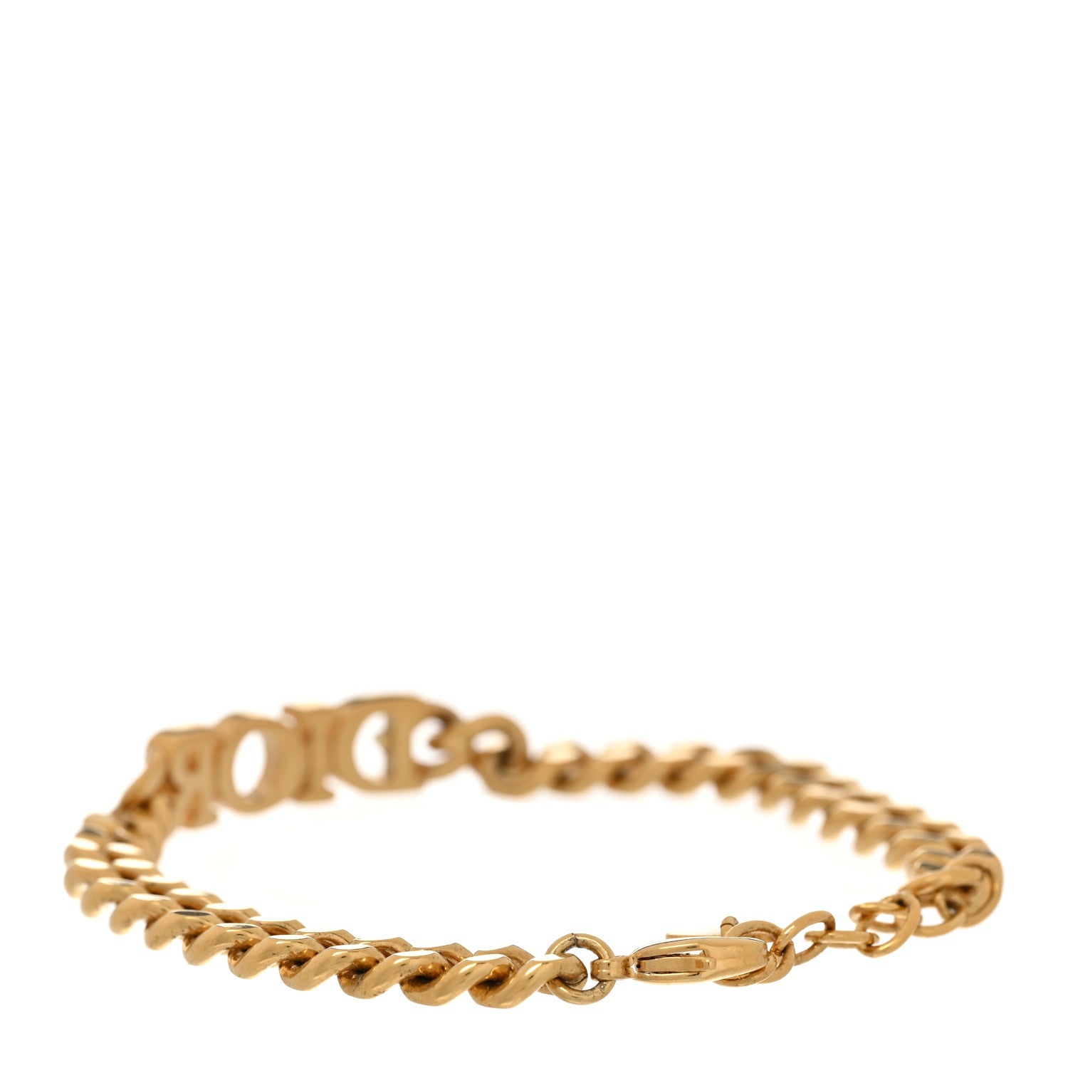 Christian Dior Metal Crystal Dio(r)evolution Bracelet Gold 3 of 7