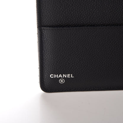Chanel Caviar Quilted Large Agenda Cover Black 7 of 10