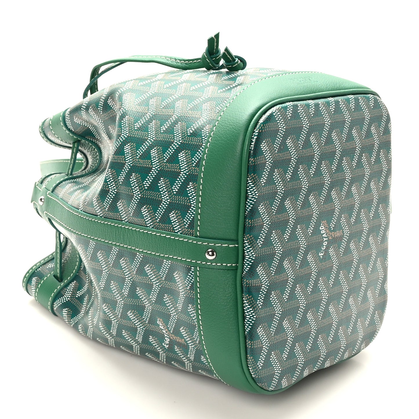 Goyardine Petit Flot Bucket Bag PM Green