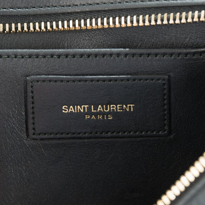 Saint Laurent Calfskin Small Classic Y Cabas Black 6 of 7