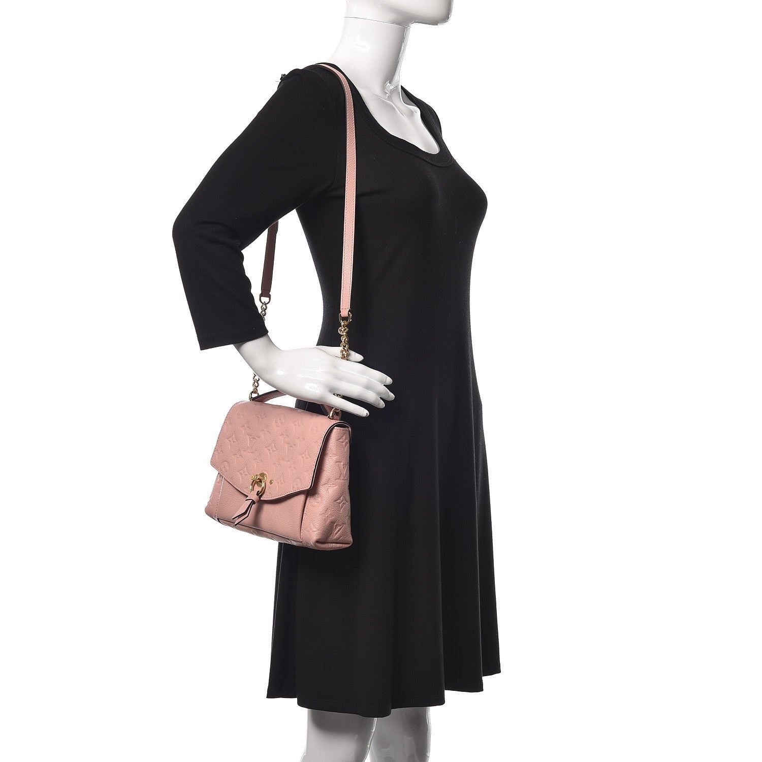 Louis Vuitton Empreinte Blanche BB Rose Poudre 2 of 11