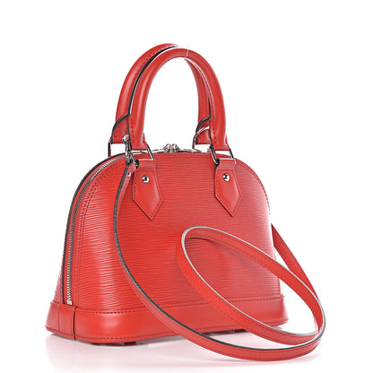 Louis Vuitton Epi Alma BB Coquelicot 3 of 13