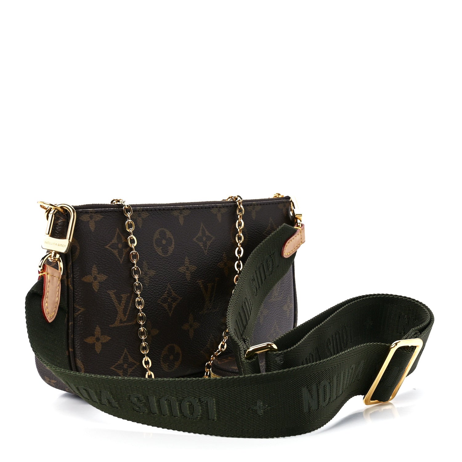 Louis Vuitton Monogram Multi Pochette Accessories Kaki 3 of 13
