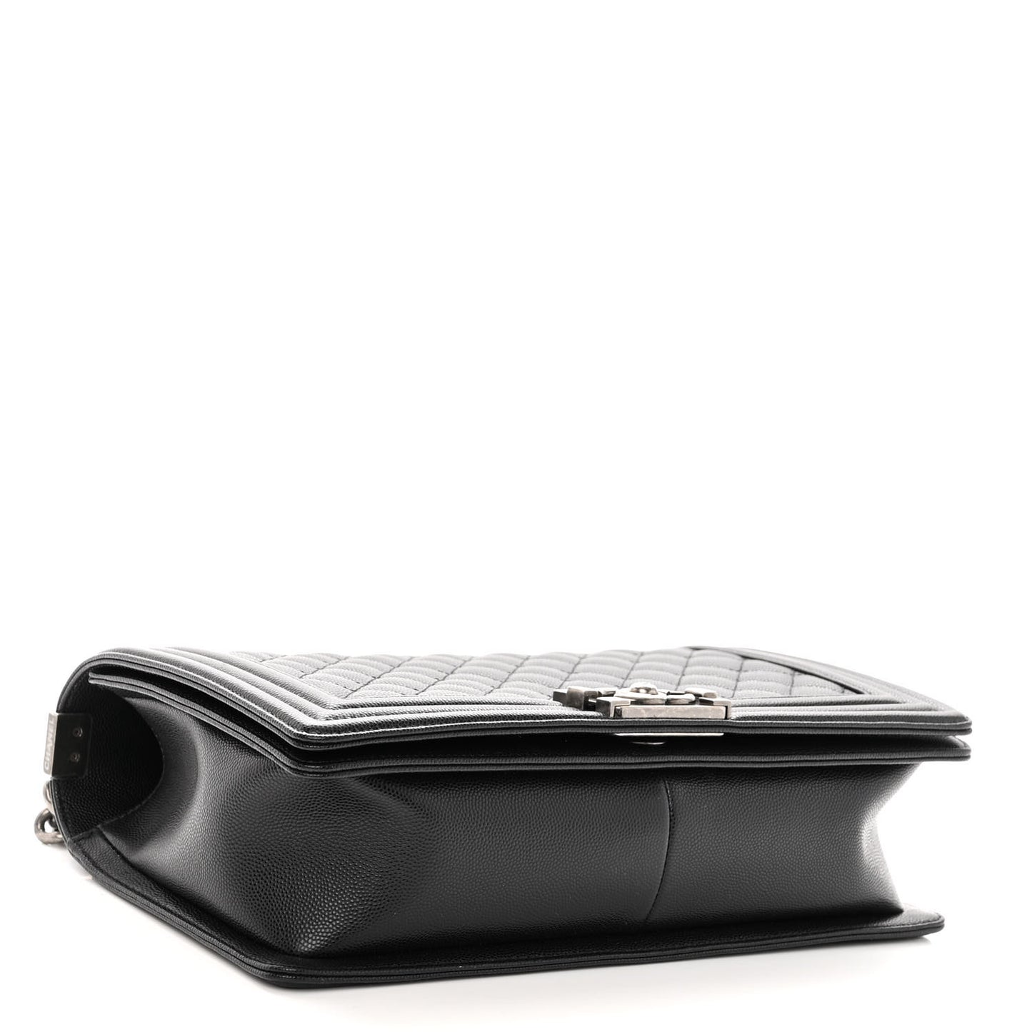 Caviar Quilted New Medium Boy Flap Black