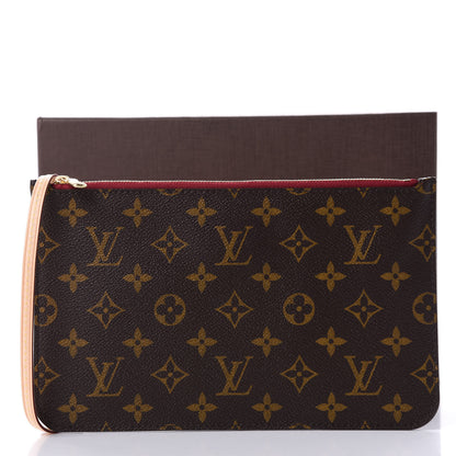 Louis Vuitton Monogram Neverfull MM GM Pochette Pivoine 11 of 11