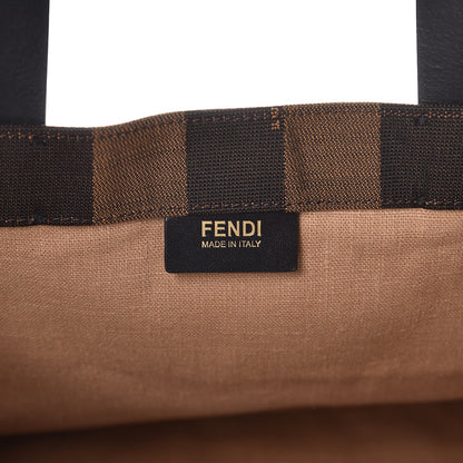 Fendi Pequin Small Shopping Tote Fuchsia 1 of 3