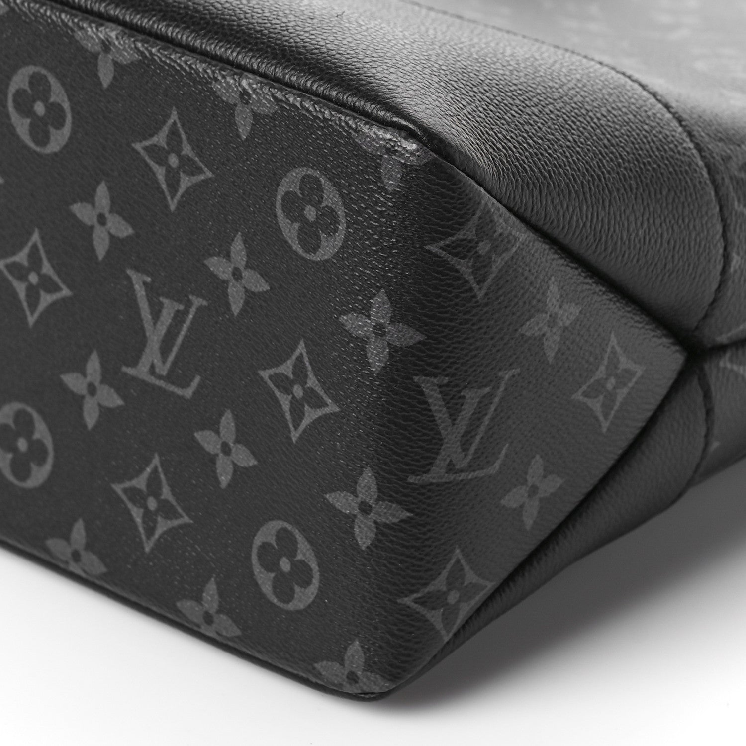 Louis Vuitton Monogram Eclipse Saumur Tote Black 7 of 7