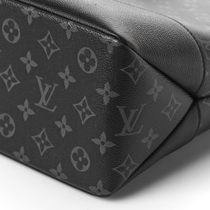 Louis Vuitton Monogram Eclipse Saumur Tote Black 7 of 7