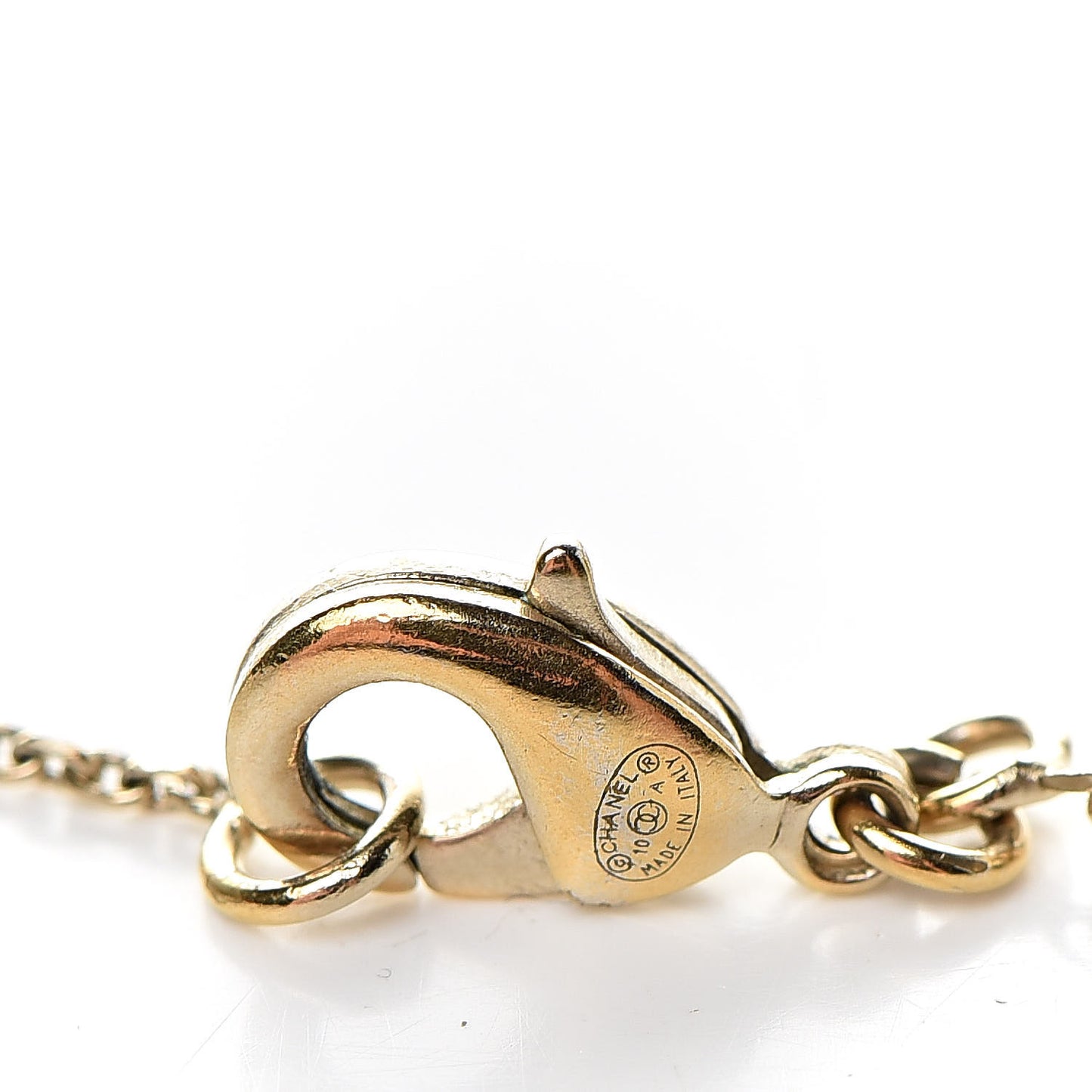 CC Logo Charms Bracelet Gold