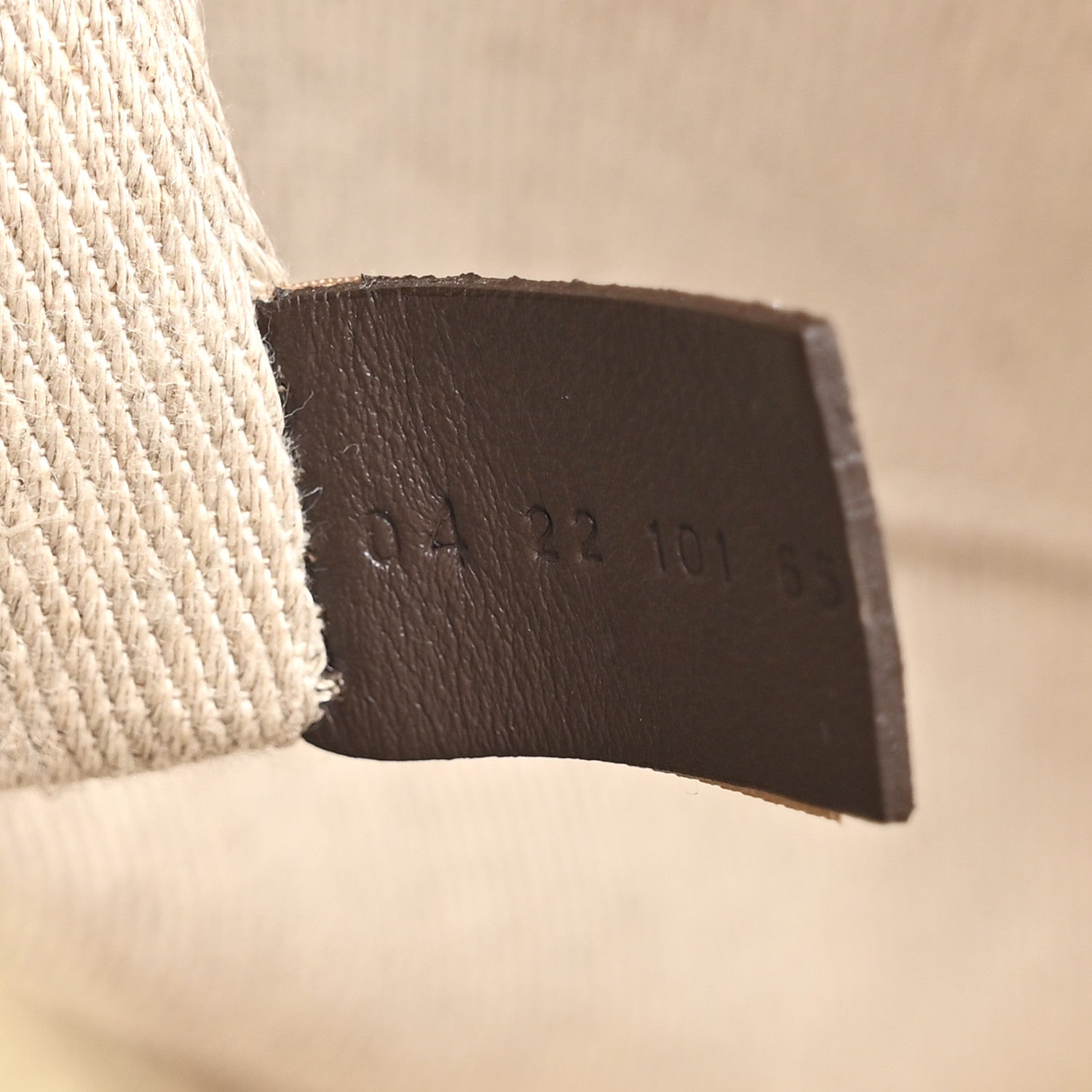 Chloe Linen Calfskin Medium Woody Tote Warm Green 7 of 14