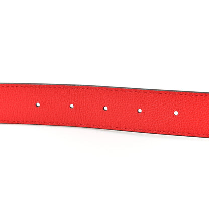 Louis Vuitton Monogram 30mm LV Initiales Reversible Belt 85 34 Coquelicot 6 of 8
